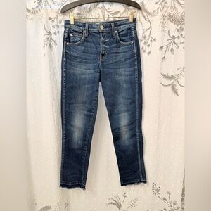 AMO Dark Blue Ankle Jeans